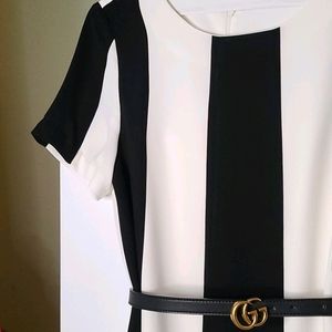 Strips moon dress /asos/